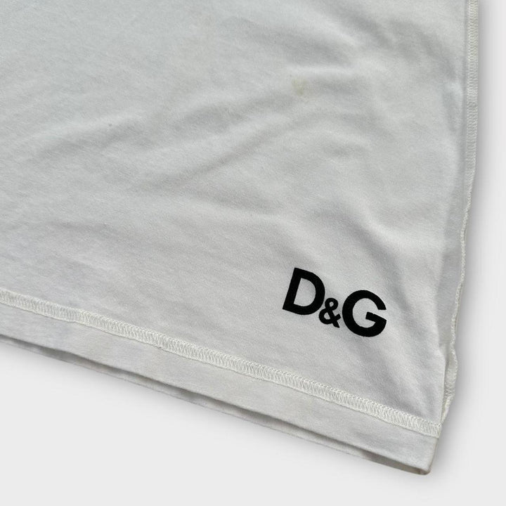 Vintage D&G Kim Basinger Grafik-T-Shirt – Damen groß