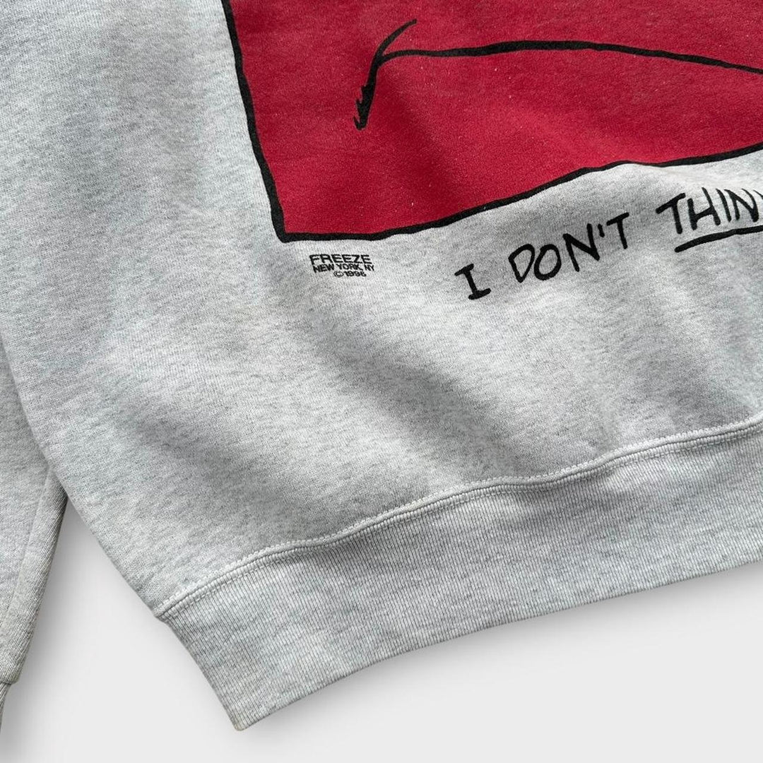 Vintage Freeze New York Grafik-Sweatshirt – XL