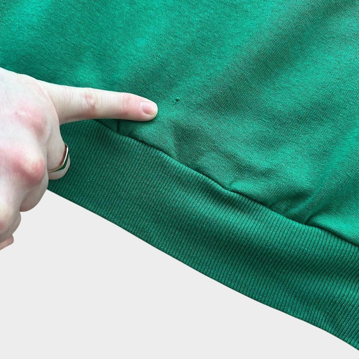 Vintage 80er Jahre Notre Dame Grafik Champion Sweatshirt – groß (passt wie ein Medium)