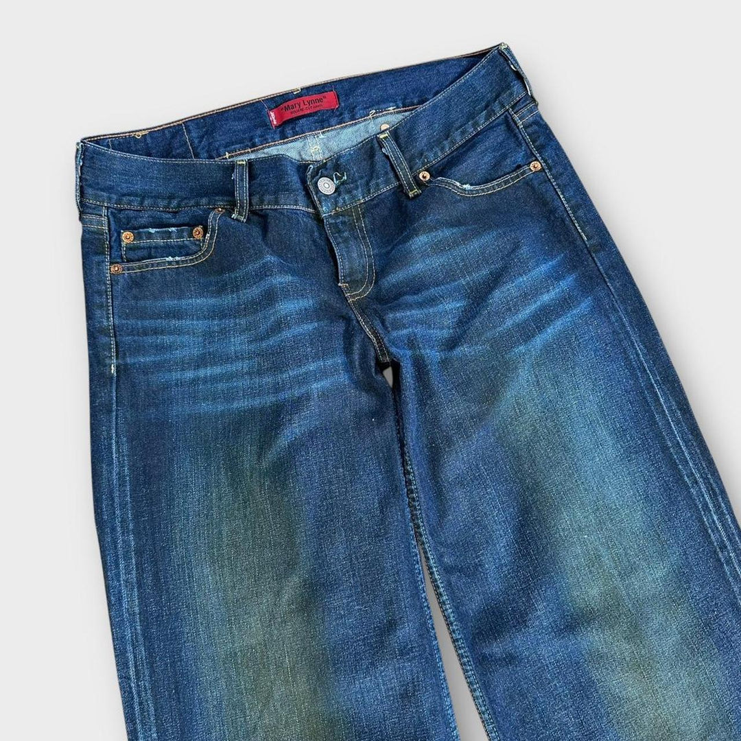 Levi-Jeans mit weitem Bein „Mary Lynne“ – Taille 34