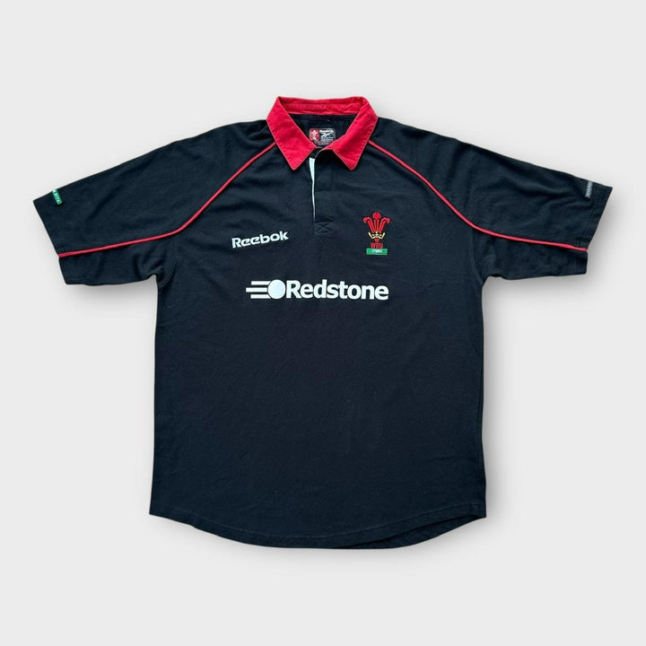 Vintage Wales Rugby-Top – groß