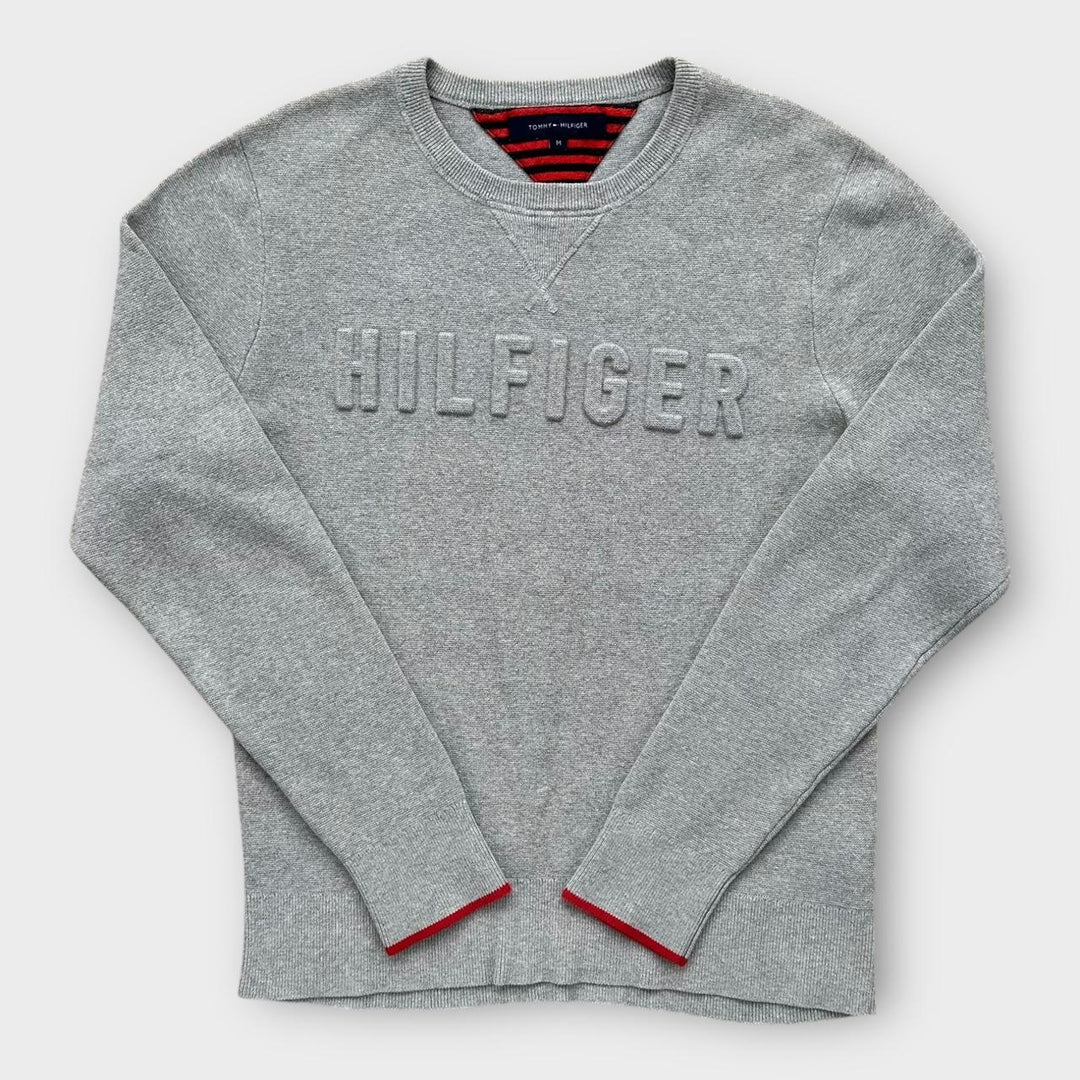 Tommy Hilfiger Buchstabier-Strickpullover – Medium