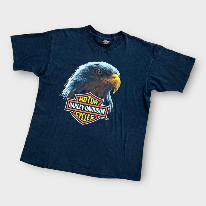 Vintage Harley Davidson Grafik-T-Shirt – XL