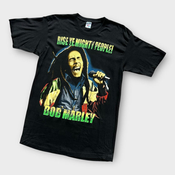 Bob Marley Grafik-T-Shirt – XXL (passt wie ein großes)