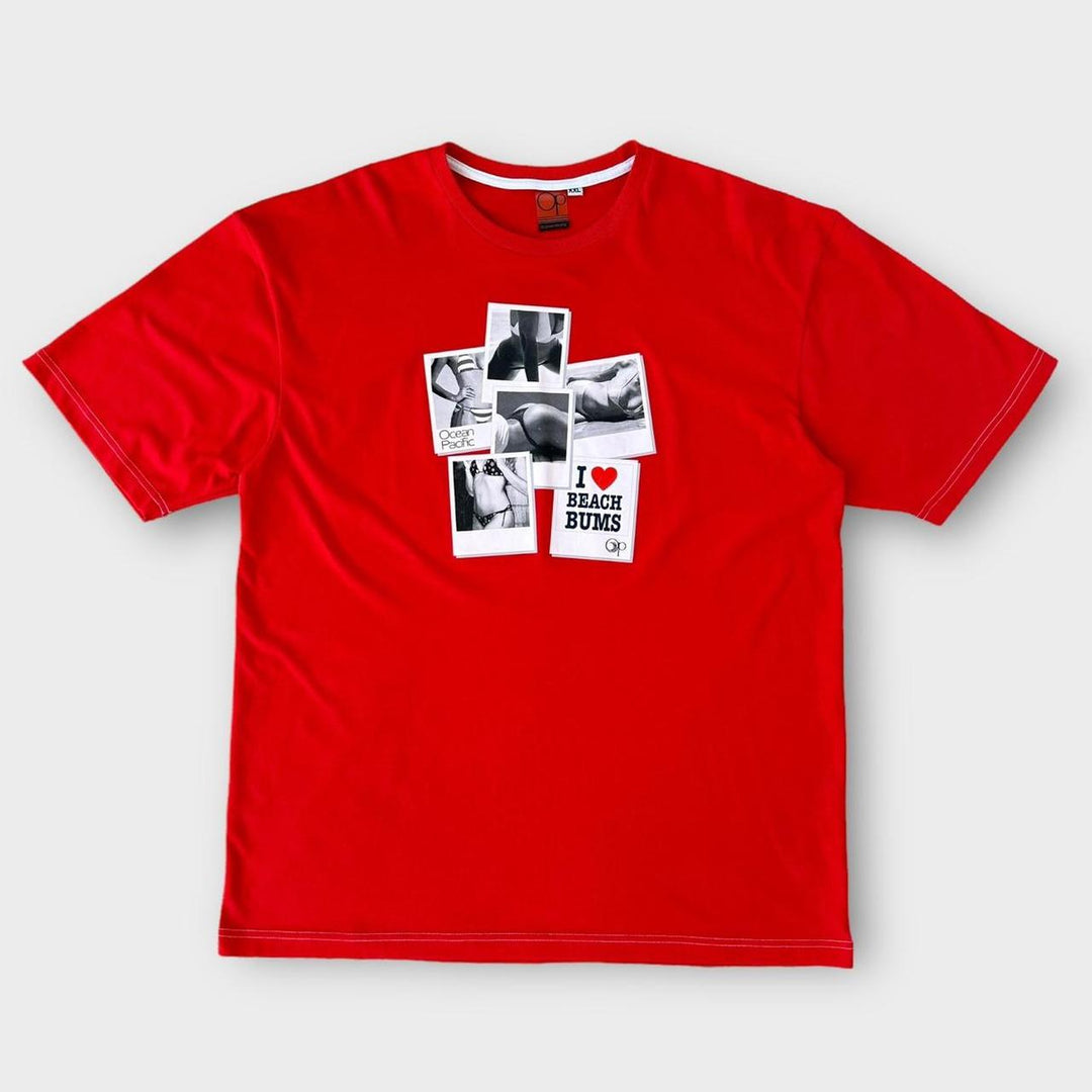 T-Shirt mit Ozean-Pazifik-Grafik – XXL