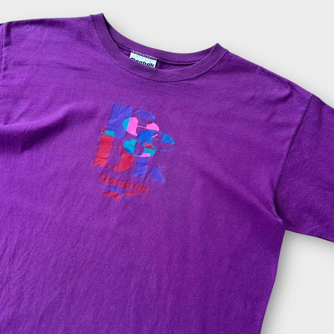 Vintage Reebok Grafik-T-Shirt – groß