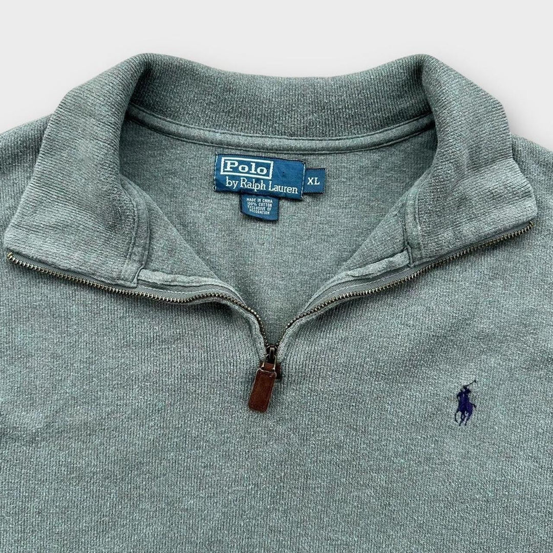 Polo Ralph Lauren Pullover mit Viertelreißverschluss – XL
