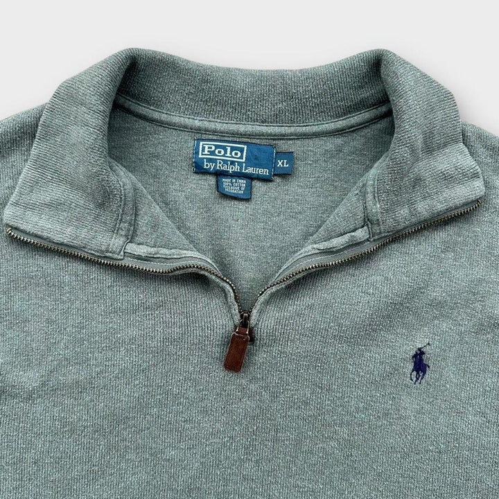 Polo Ralph Lauren Pullover mit Viertelreißverschluss – XL