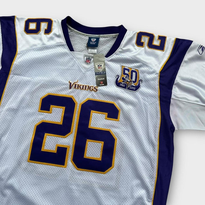 Reebok Vikings NFL-Trikot – XXL (Maße prüfen)