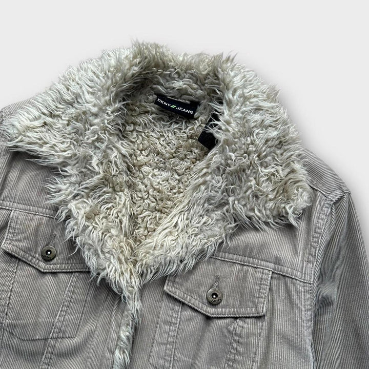 DKNY Jeans Afghan-Jacke – Damen-Medium