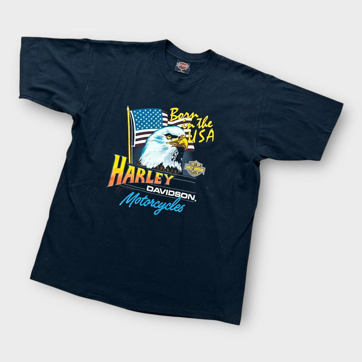 Vintage Harley Davidson Grafik-T-Shirt – XL