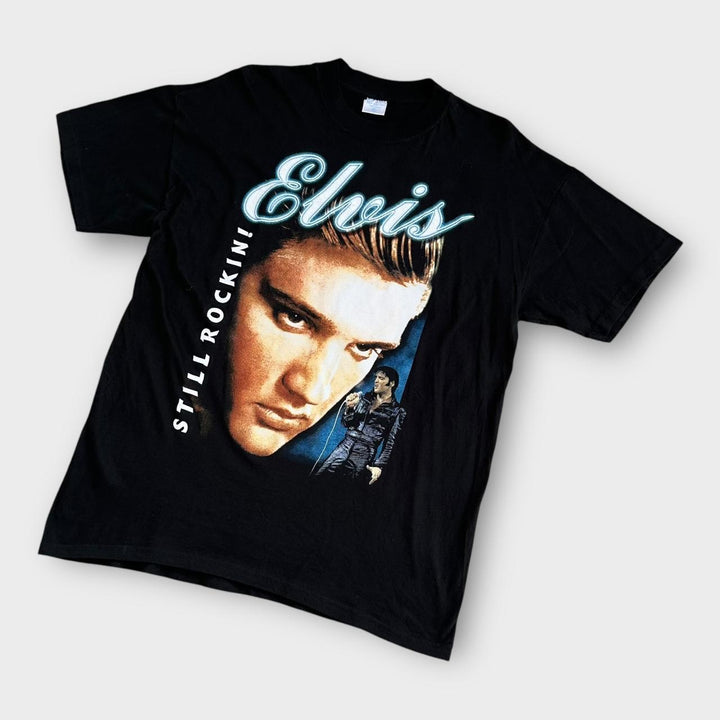 Vintage Elvis Grafik-T-Shirt – XL