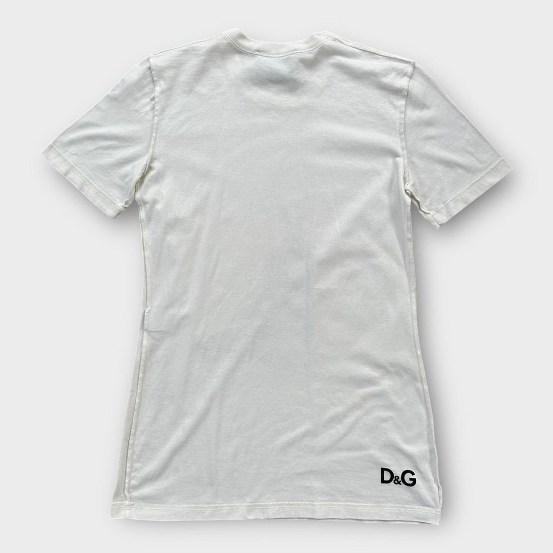 Vintage D&G Kim Basinger Grafik-T-Shirt – Damen groß