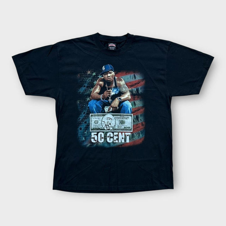 50 Cent Grafik-T-Shirt – XL