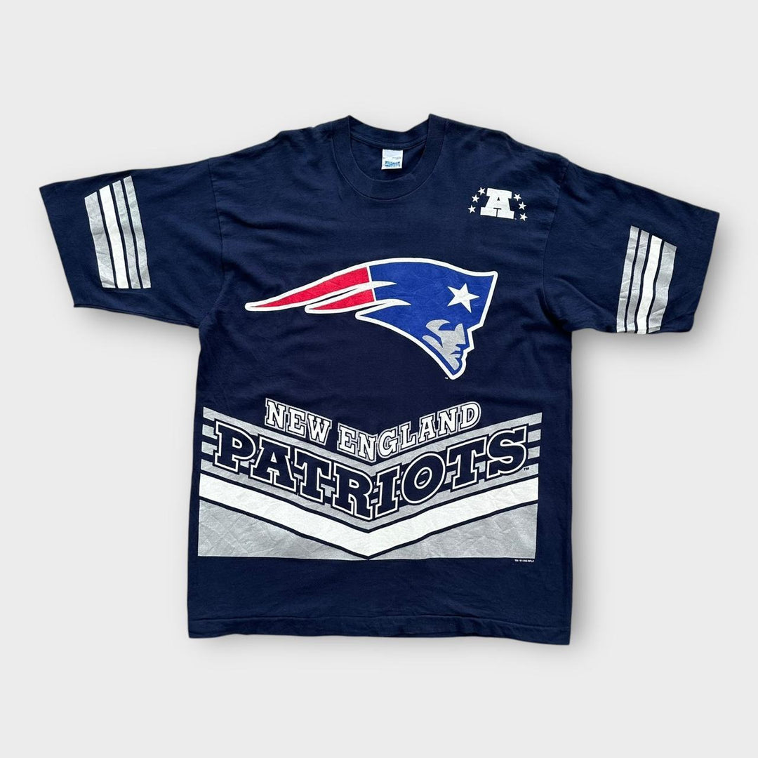 Vintage Patriots Single Stitch T-Shirt – XL