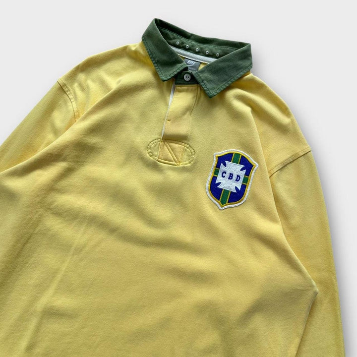 Vintage Nike Brasilien Rugby-Shirt - XL