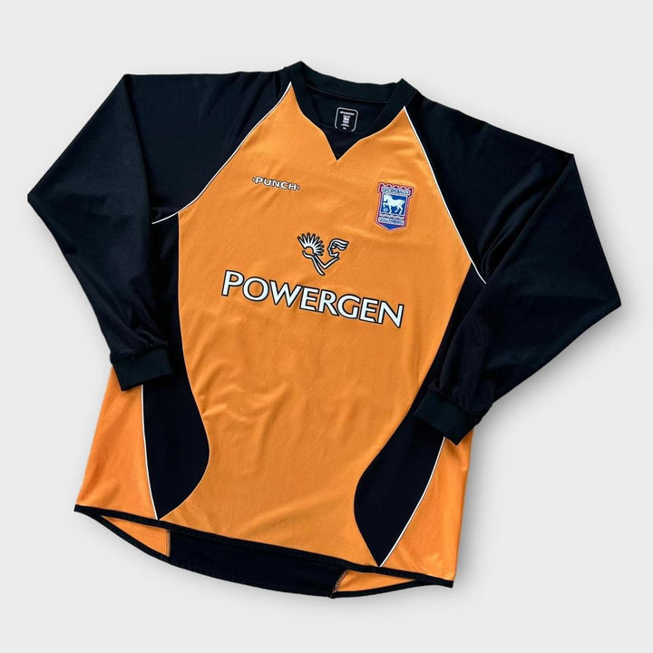 Ipswich Town Fußballtrikot 2003/04, Torwartoberteil – XL