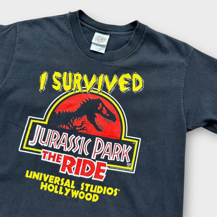 Jurassic Park Vintage T-Shirt – Jugend groß (Damen klein)