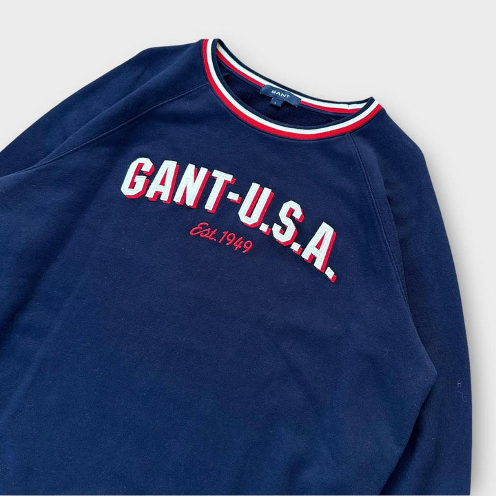Gant-Sweatshirt mit Spruch – groß
