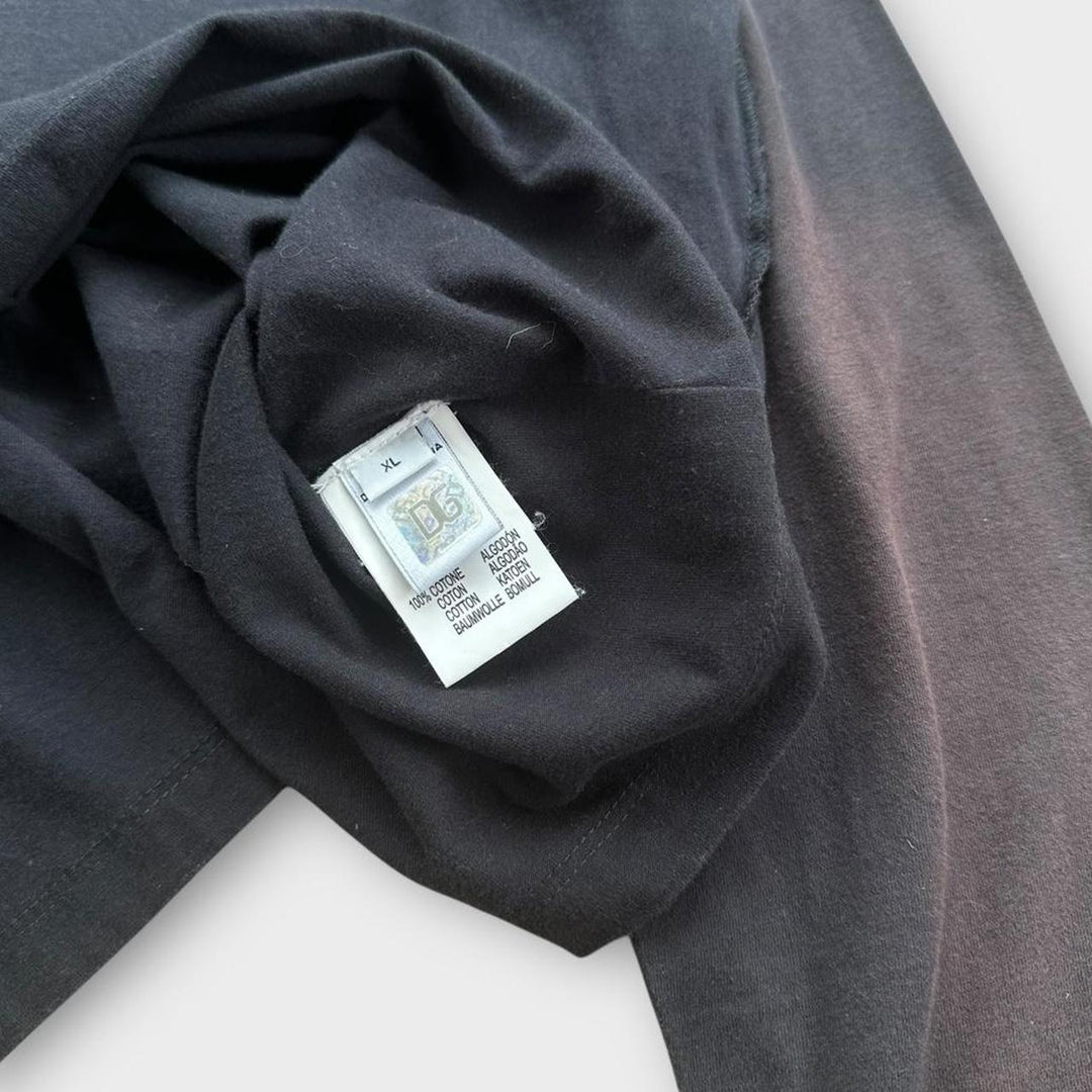 D&G Spell Out Langarm-T-Shirt – Junior XL (Damen groß)