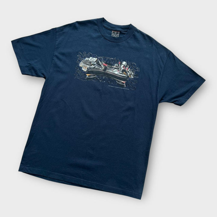 Y2K-Hip-Hop-Grafik-T-Shirt – XL