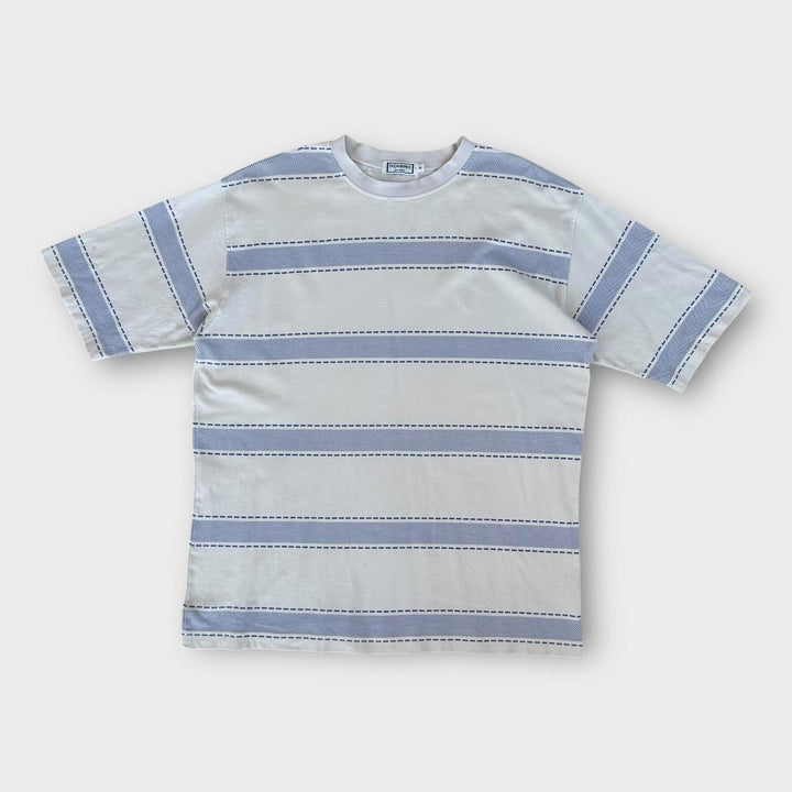 Vintage YSL gemustertes T-Shirt - XL