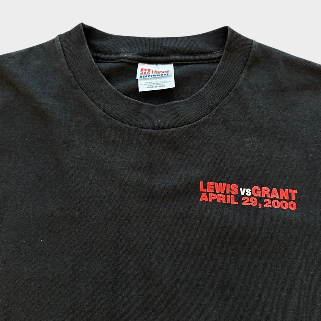 Vintage-Box-Grafik-T-Shirt Lewis BS Grant – groß
