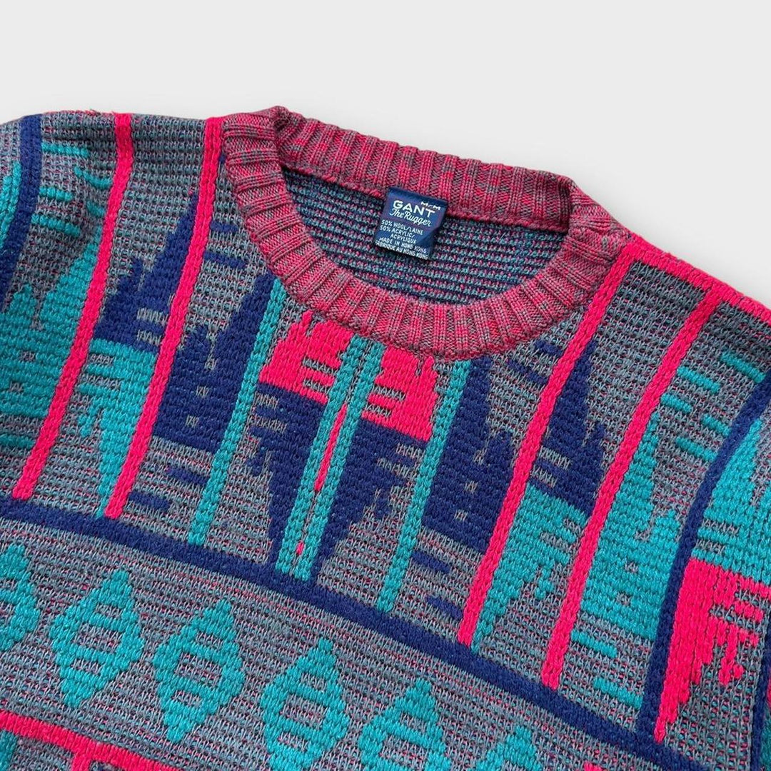 Vintage Gant Strickpullover – mittel