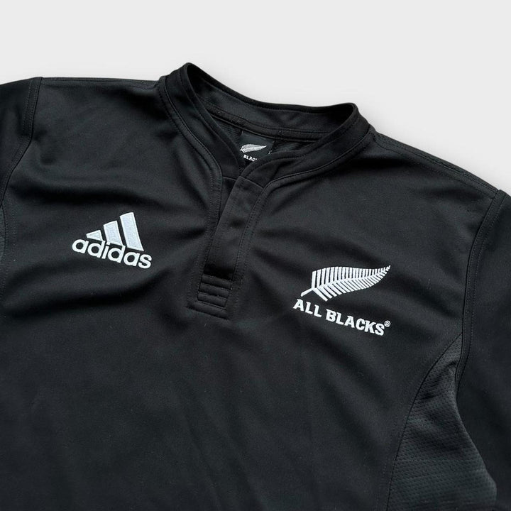 Vintage Neuseeland-Rugby-Top – mittelgroß