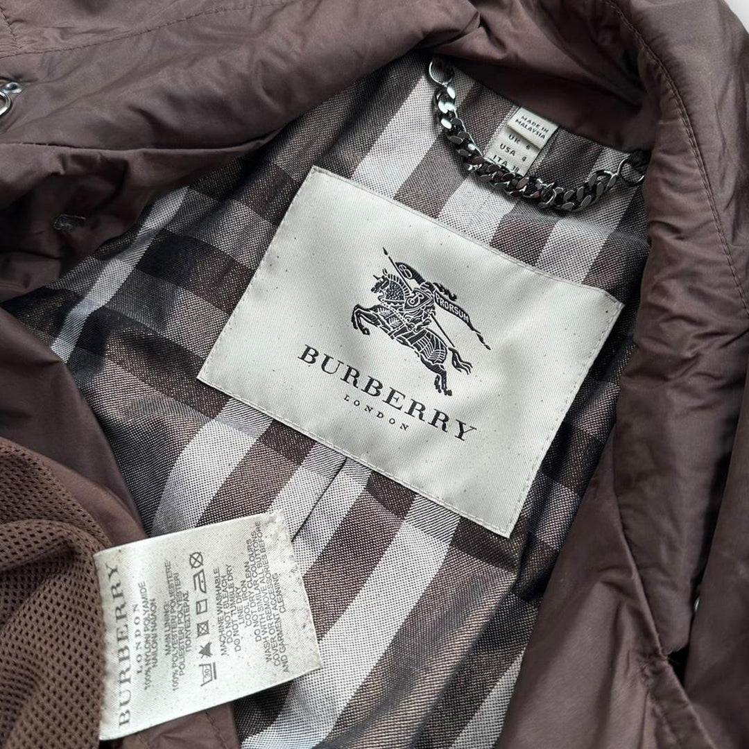 Vintage Burberry-Nylon-Trenchcoat – UK6