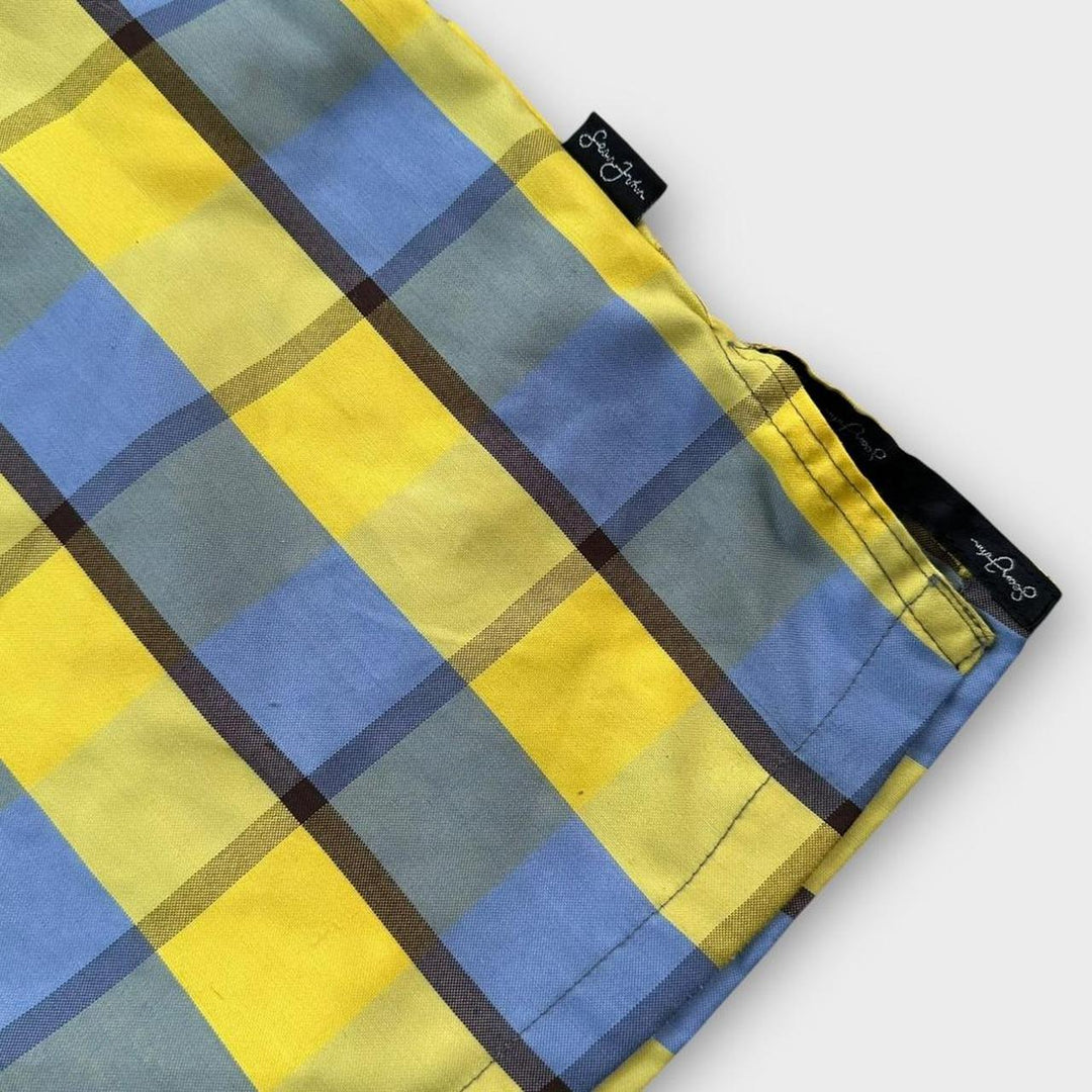 Vintage Sean John Kurzarmshirt – groß (passt wie ein Baggy XL)