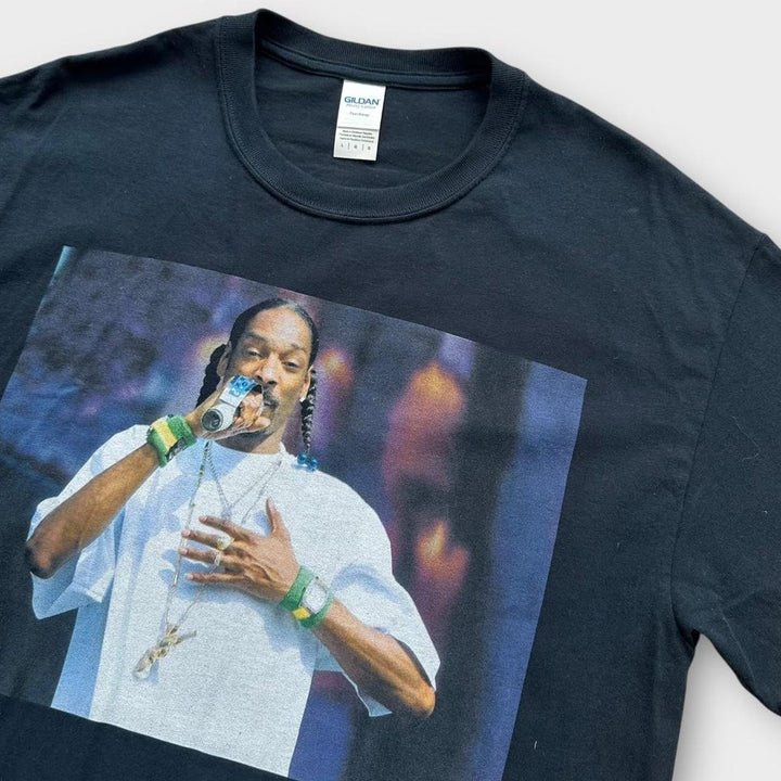 Snoop Dogg Grafik-T-Shirt – groß
