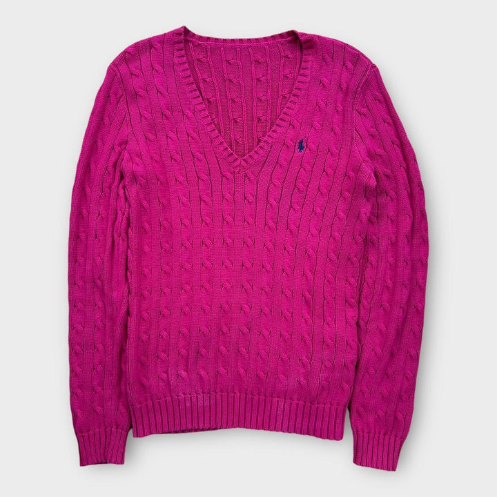 Ralph Lauren Zopfstrickpullover – Medium