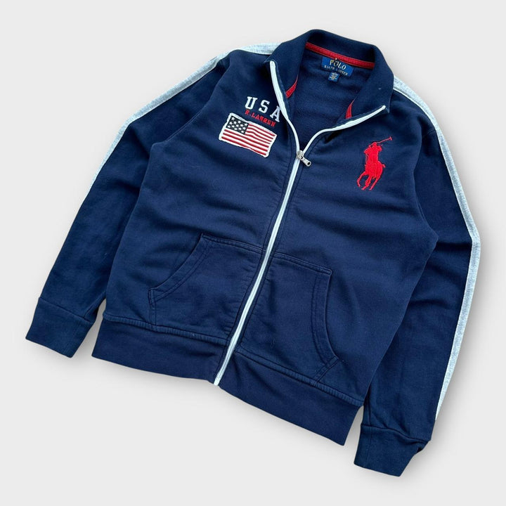 Ralph Lauren großes Pony-Sweatshirt – Damen-Medium