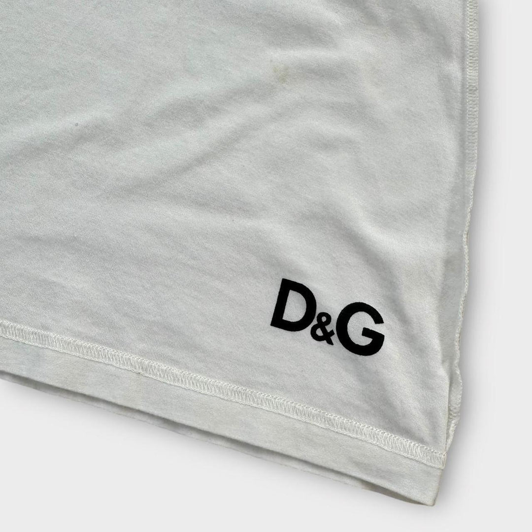Vintage D&G Kim Basinger Grafik-T-Shirt – Damen groß