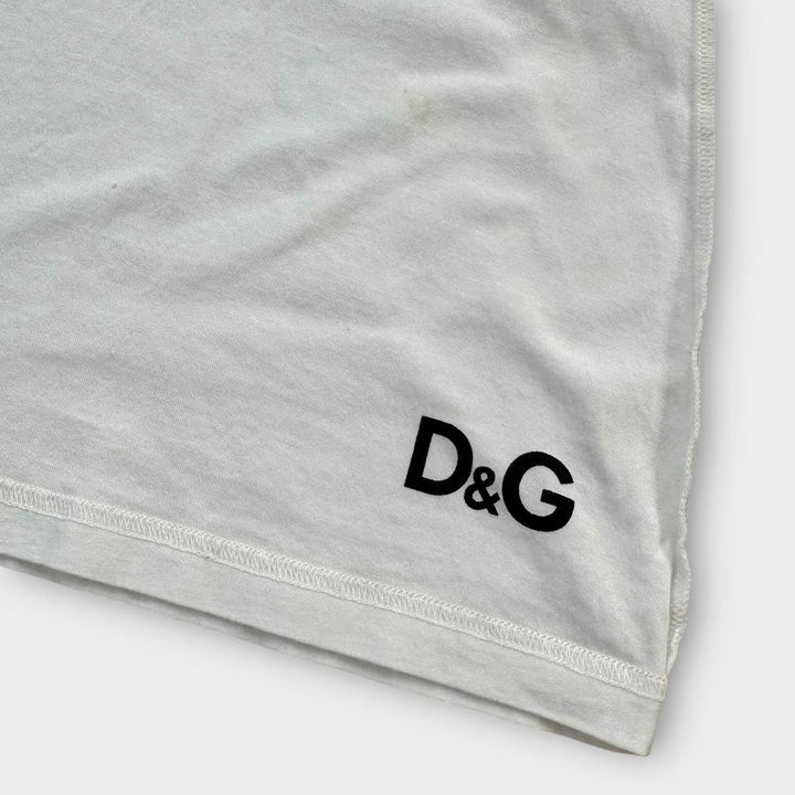 Vintage D&G Kim Basinger Grafik-T-Shirt – Damen groß