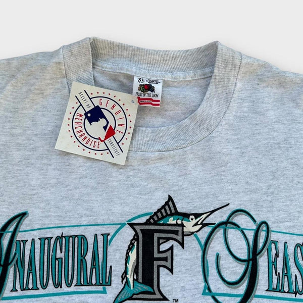 Vintage Florida Marlins Grafik-T-Shirt – XL
