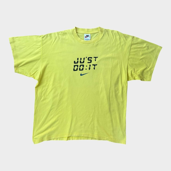 Vintage Nike Just Do It Schablonen-T-Shirt – XXL