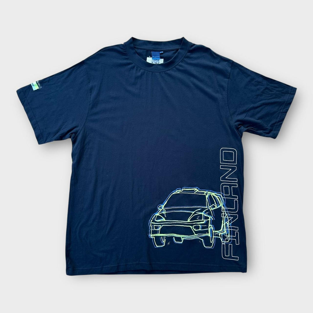 Vintage Motor Rally Grafik-T-Shirt – XXXL