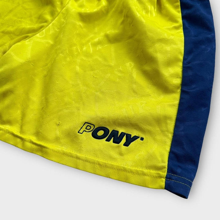 Vintage-Shorts von Tottenham – große Jungs (passen wie XS)