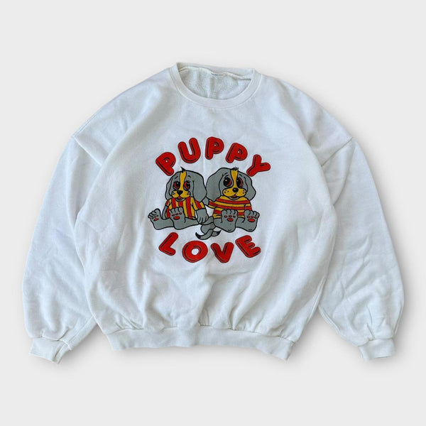 Grafik-Sweatshirt im 80er-Jahre-Stil – mittelgroß