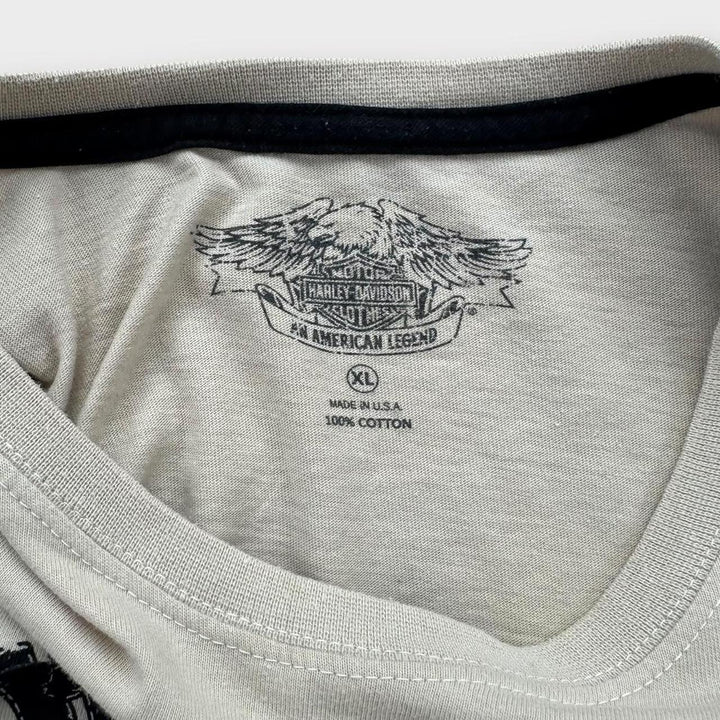 T-Shirt mit Harley-Davidson-Grafik – XL