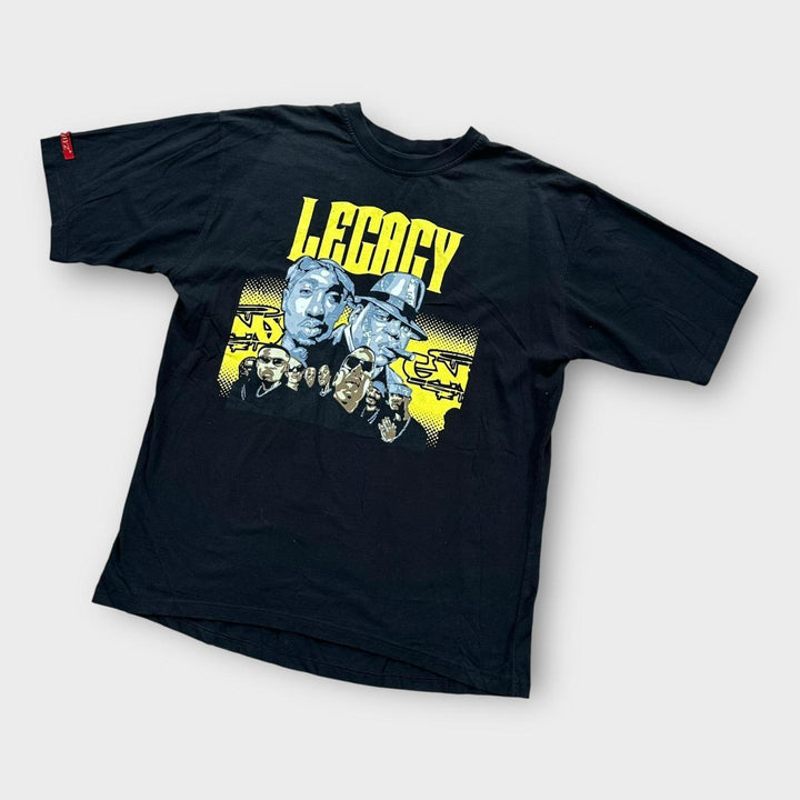 Vintage Tupac & Biggie Grafik-T-Shirt – XL