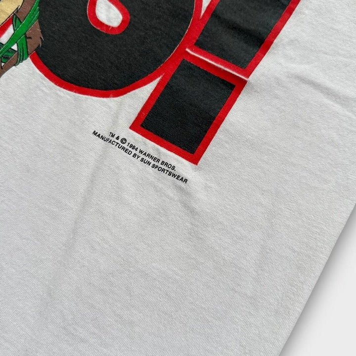 Vintage Taz Weihnachts-Grafik-T-Shirt - XL