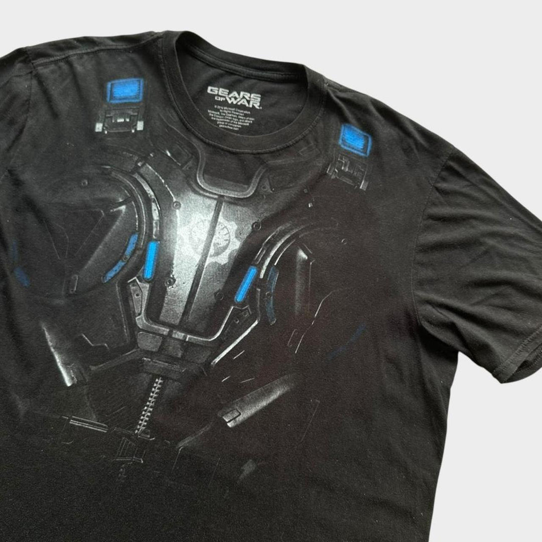 T-Shirt mit Gears of War-Grafik – XL