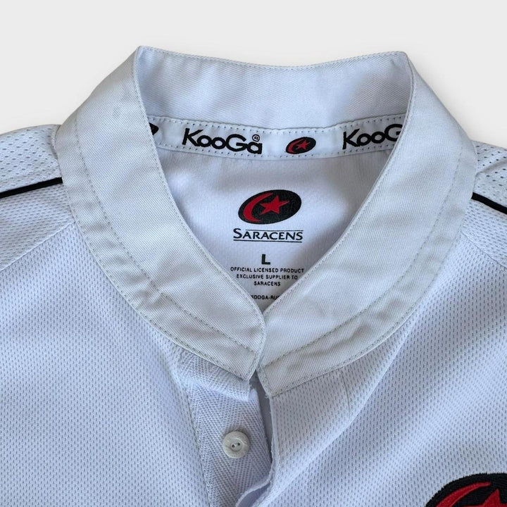 Vintage Saracens Rugby-Shirt – groß
