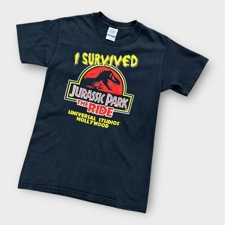 Jurassic Park Vintage T-Shirt – Jugend groß (Damen klein)