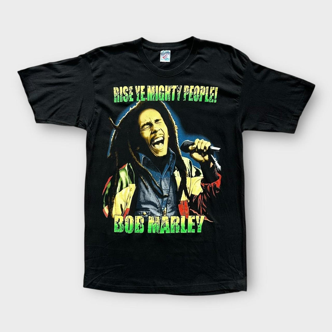 Bob Marley Grafik-T-Shirt – XXL (passt wie ein großes)