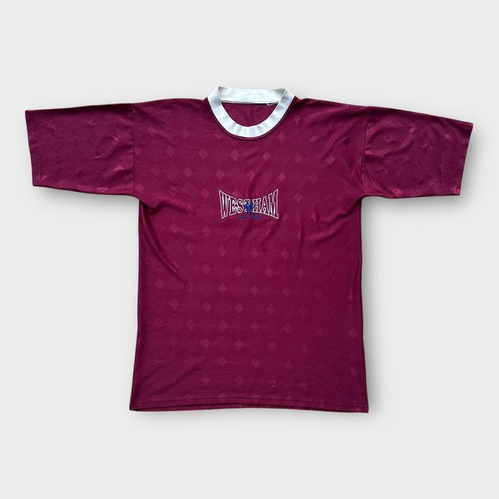 Vintage West Ham Fußballtrikot – groß