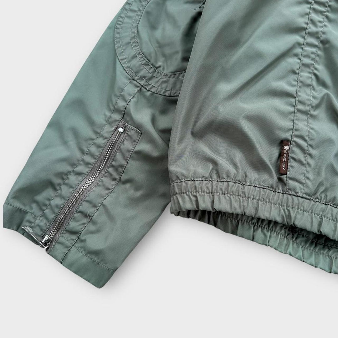 Moncler Bikerjacke – Größe 5 (Damen XL)